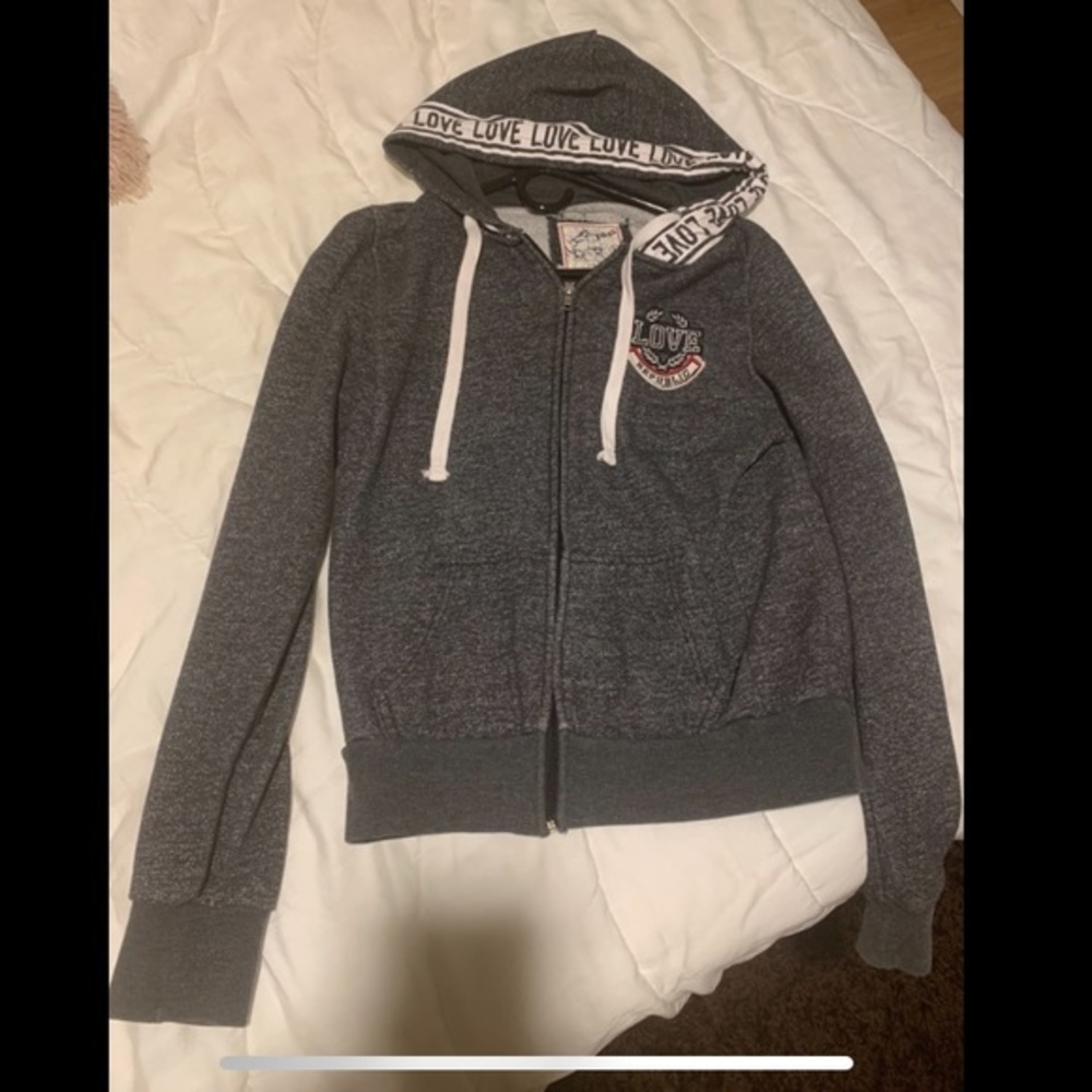 Love Republic Grey Hoodie